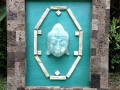 Bouddha lumière vert